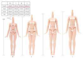 Official Azone Neemo Flection New Sizing Information Direct