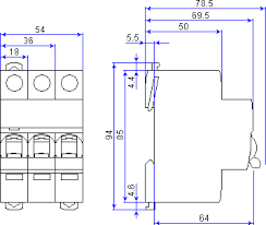 A9K24332 Трехполюсный автоматический выключатель Acti9 iK60N 3П 32A C  Schneider Electric
