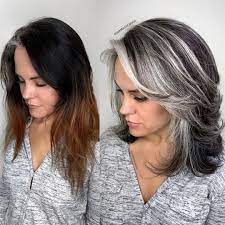 We took a stroll through instagram and found some of our favorite, dramatic, before and after cuts that will make you want to say goodbye to your long hair and hello to a short, sassy style. Transitioning To Gray Hair 101 New Ways To Go Gray In 2021 Hadviser