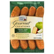 Whisk together eggs, cream/milk in a separate bowl; Hillshire Farm Gourmet Creations Chicken Apple With Gouda Cheese Premium Smoked Chicken Sausage Shop Sausage At H E B