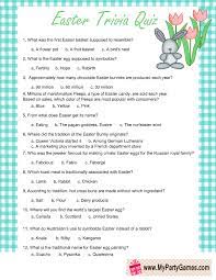 Read on for some hilarious trivia questions that will make your brain and your funny bone work overtime. 24 Fun Easter Trivia For You To Complete Kitty Baby Love