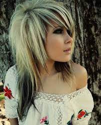 Medium Emo Hairstyle For Girls Emo Girl Hairstyles Blonde Scene Hair Scene Hair Colors