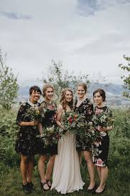 Floral Bridesmaid Dresses Are The Wedding Trend That Will Grow On You Floral Bridesmaid Dresses Short Floral Bridesmaid Dresses Bridesmaid Dresses Floral Print