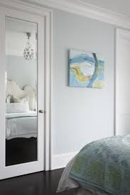 This is a cool light blue/gray, but it definitely has strong cool, blue undertones. The Serenity Of A Blue Painting Transitional Bedroom Los Angeles By Blue Tangerine Art Houzz