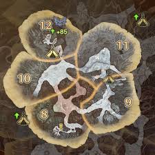 Mhw Iceborne Hoarfrost Reach Map Location Gamewith