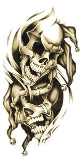 Laugh Now Cry Later Skulls In Ghetto Urban Tattoo On Tattoora Tattoos Urban Tattoos Skull Tattoo Design