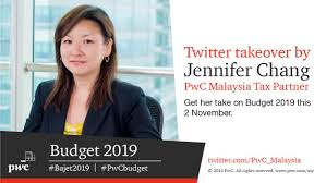 Malaysia's minister of finance presented the 2019 budget proposals on 2 november 2018, offering some increase in personal tax reliefs and a reduction in contributions to the employees. Jennifer Chang Jc Pwc Twitter