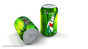 7up Can 3d Modeling Canning 7up Can Beverage Can