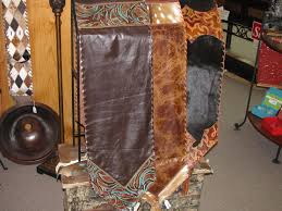 Turquoise Swirl Leather Table Runner Other Leather Designs Available Also Dining Room Accessories Diy Leather Bag Table Runners