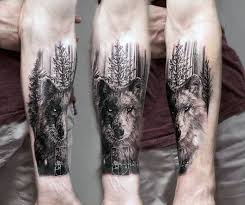 Wolf Small Arm Tattoos For Guys Novocom Top
