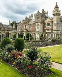 Abbotsford House Is A Historic Country House Built In 1824 In The Scottish Borders Near Melrose On The South Bank Of The Castle House Castle Scottish Castles