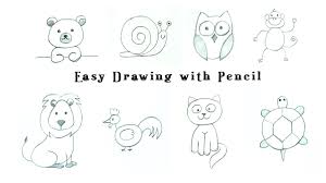 You can watch the video tutorial and follow along, pausing after each step to follow at your own pace. How To Draw Cute Animals Easy Animal Drawings For Kids Step By Step Drawing Tutorials Kids Youtube