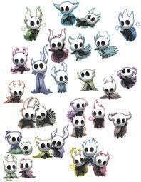 They sit at the top of the pantheon of the master in godhome. Little Vessels By Chenanigans On Deviantart Fan Art Drawing Hollow Art Character Design