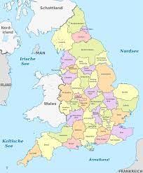 The irish sea lies northwest of england and the celtic sea to the southwest. Datei England Administrative Divisions Ceremonial Counties De Colored London Zoom Svg Wikipedia