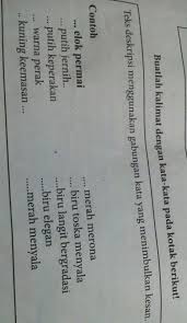 Dari pengertian tersebut maka kata penghubung. Buatlah Kalimat Dengan Kata Kata Pada Kotak Berikut Brainly Co Id