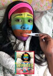 Shannon Brandon Striped Paint