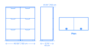 The castors on the base enable. File Cabinets Filing Cabinets Dimensions Drawings Dimensions Com