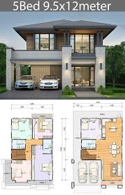 Namun, merancang dan membangun rumah sesuai impian tentu. Koleksi Desain Denah Rumah 2 Lantai Lengkap Dengan Tampak