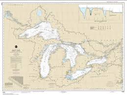 Great Lakes 14500 27 By Noaa Maps Nautical Chart
