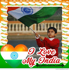 Good availability and great rates for romantic accommodations in india. I Love My India Independence Day Card Smitcreation Com