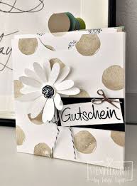 Gutscheine In Einer Box Stempelkunst By Helga Gutscheine Gutschein Basteln Gutschein Basteln Friseur