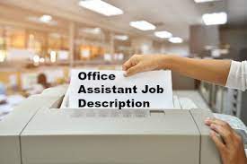 Finance assistants are responsible for collecting and recording financial information, and for making sure that account balances are up to date, so their superiors can monitor budgets, spending and. Office Assistant Job Description