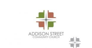 Addison Street Community Church Logo Business Card Logo Design Logos Business Card Logo
