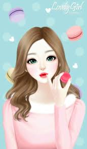 Collection by n angelique • last updated 7 days ago. Korean Cute Cartoon Girl 700x1195 Wallpaper Teahub Io