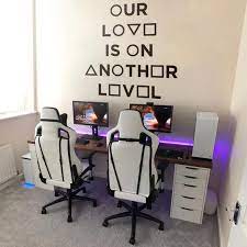 Gaming Room Gamer Couple Gaming Couple Gamer Wall Decor Etsy Couple Room Gamer Decor Game Room