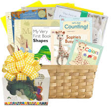 First Library Baby Books Gift Basket Book Gift Basket Baby Book Gift Creative Baby Gifts