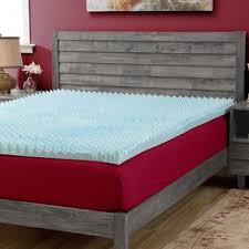 Slumber Solutions Gel Highloft 3 Inch Memory Foam Mattress Topper Overstock Com Shoppin Memory Foam Mattress Topper Memory Foam Mattress Foam Mattress Topper