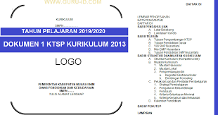 Perbedaaan dokumen 1 ktsp versi kurikulum 2006 dan dokumen 1 ktsp versi kurikulum 2013 antara lain terletak pada muatan kurikulum tingkat satuan pendidikan yang harus cover. Dokumen 1 Kurikulum 2013 Tahun 2019 2020 Format Doc Untuk Sd Smp Sma Smk Info Pendidikan Terbaru