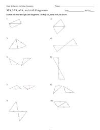 O (if base are o, the opp. Sss Sas Asa Aas Worksheet Pdf Congruent Triangles Worksheets Congruent Postulates And Statements