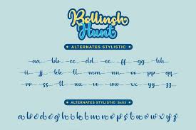 Dancing script references popular scripts typefaces from the 50's. Bollinsh Hunt Script Font Befonts Com