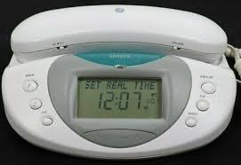 The alarm clock is a ubiquitous fixture in the bedroom and smartphones serve that purpose for a ton of people. Pin By Thrifty Bids On Electronics Corded Phone Cooking Timer Phone