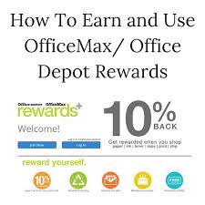 How To Earn And Use Office Depot Rewards