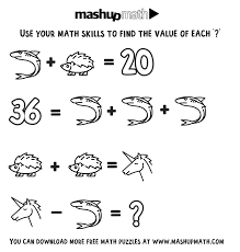 Maybe you would like to learn more about one of these? Free Math Coloring Worksheets For 3rd And 4th Grade Mashup Math