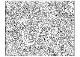 Full Dragon In A Complex Coloring Page With Background Full Of Details And Pa Dragon Coloring Page Christmas Coloring Pages Printable Christmas Coloring Pages