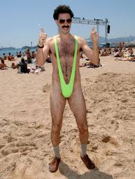 Frauen ansprechen im borat anzug! Borat Ist Zuruck Mundterhose Statt Badeanzug Leute Bild De