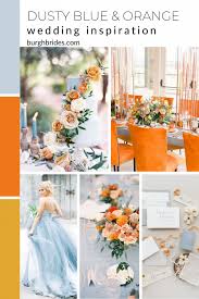 Check spelling or type a new query. Dusty Blue Orange Wedding Inspiration Burgh Brides A Pittsburgh Wedding Blog