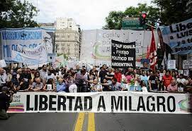 Marchas y protestas en la Ciudad, al cumplirse dos años de la detención de Milagro Sala - Nueva Ciudad