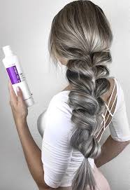 Made for those with brassy and yellow tones, whether naturally occuring or through colouring, it a moisturising formula, it's a daily shampoo for blonde hair that keeps it looking icy and clean. 17 Best Silver Purple Shampoos For Blonde Hair To Remove Brassiness Purple Shampoo For Blondes Purple Shampoo Silver Hair Shampoo