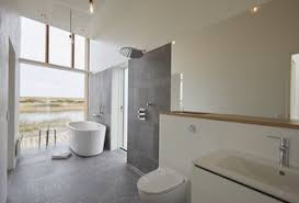 The unique colors and textures of slate tiles will surely appeal to many homeowners as well. Best 60 Modern Bathroom Slate Floors Design Photos And Ideas Dwell