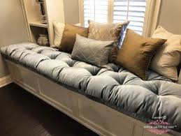 This fun furniture piece has plenty of storage space, and it will look great in any bedroom thanks the versatility of these cushions will give you a pretty window seat inside your home and a festive bbq night on the deck. Custom Fit Reading Nook Cushion Atlanta Ga