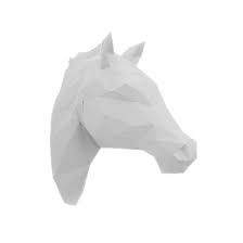 Looking for آخرین مدل آیفون. Pferd Papiertier Papershape