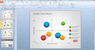 free growth share matrix template for powerpoint free