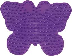 Ebay maxi bügelperlen vorlagen hama je platte 2€ alle zusammen 4,5€ versand. Hama Midi 29807 0028178298074 Bugelperlen Stiftplatten Schmetterling Farbig Lila Hama