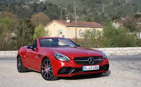 If you want higher performance, seek out the amg slc 43 and its brawnier v6 engine. 2017 Mercedes Benz Slc A Sweeter Taste The Car Guide
