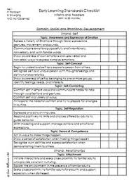 Infant Toddler Developmental Assessment Editable Social Emotional Development Early Learning Emotional Development