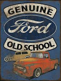 Garage Decor Barber Shop Vintage Bar Old Ford Trucks Ford Trucks Ford